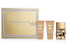 Michael Kors Pour Femme parfémovaná voda 50 ml + tělové mléko 50 ml + sprchový gel 50 ml, dárková sada pro ženy