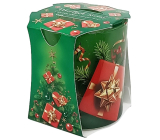 Admit Verona Christmas green tree vánoční dekorativní vonná svíčka zelená 80 g