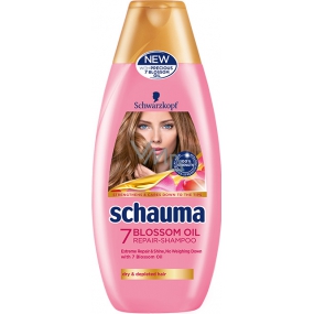 Schauma 7 Blossom Oil regenerační šampon pro suché a vyčerpané vlasy 400 ml