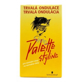 Schwarzkopf Palette Styling trvalá ondulace pro normální vlasy ( žlutá ) 2 x 80 ml