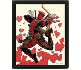 Epee Merch Marvel Deadpool - Shooting love 3D obraz 26 x 20 cm