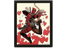 Epee Merch Marvel Deadpool - Shooting love 3D obraz 26 x 20 cm