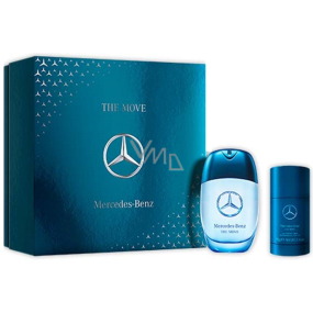 Mercedes-Benz The Move toaletní voda pro muže 100 ml + deodorant stick 75 g, dárková sada