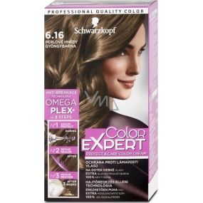 Schwarzkopf Color Expert barva na vlasy 6.16 Perlově hnědý