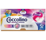 Coccolino Color 3v1 kapsle na praní barevného prádla 26 dávek 449,8 g