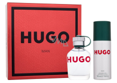 Hugo Boss Hugo Man toaletní voda 75 ml + deodorant sprej 150 ml, dárková sada pro muže