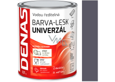 Denas Univerzál barva lesklá 0111 Šedá 0,7 kg