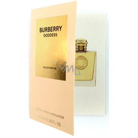 Burberry Goddess parfémovaná voda pro ženy 1,5 ml s rozprašovačem, vialka