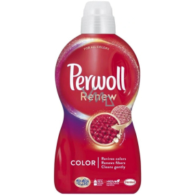 Perwoll Renew Color prací gel na barevné prádlo, ochrana před ztrátou tvaru a zachování intenzity barvy 36 dávek 1,98 l