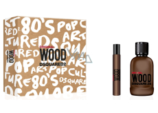 Dsquared2 Wood Original parfémovaná voda 100 ml + parfémovaná voda 10 ml miniatura, dárková sada pro muže