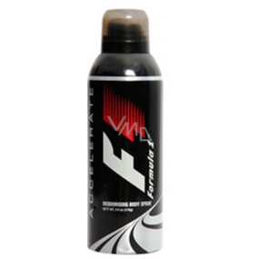 Formule 1 Accelerate deodorant body sprej pro muže 175 ml