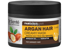 Dr. Santé Arganový olej a keratin krémová maska na poškozené vlasy 300 ml