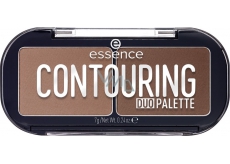 Essence Contouring Duo Palette konturovací paletka duo 20 Darker Skin 7 g