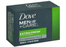 Dove Men + Care Extra Fresh hydratační toaletní mýdlo pro muže 90 g