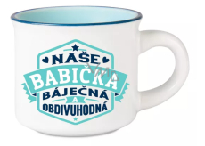 Albi Espresso hrneček - Naše babička báječná a obdivuhodná 45 ml