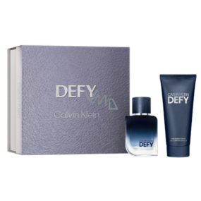 Calvin Klein Defy parfémovaná voda 50 ml + sprchový gel 100 ml, dárková sada pro muže