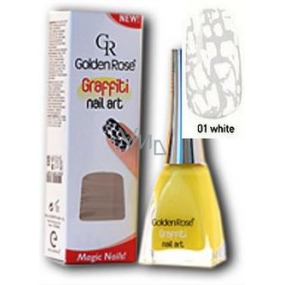 Golden Rose Graffiti Nail Art praskající lak na nehty odstín 01 12 ml