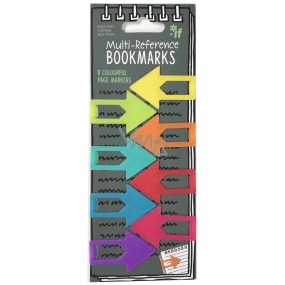 If Multi - Reference Bookmarks Záložky do knihy Barevné šipky 47 x 1,8 x 3 mm