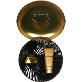 Paco Rabanne Lady Million parfémovaná voda pro ženy 50 ml + tělové mléko 100 ml, dárková sada