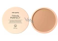 Miss Sporty Naturally Perfect kompaktní pudr 003 Natural 10 g