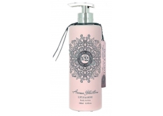 Vivian Gray Aroma Selection Lotus & Rose luxusní krémové tělové mléko s dávkovačem 500 ml