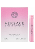 Versace Bright Crystal toaletní voda pro ženy 1 ml s rozprašovačem, vialka