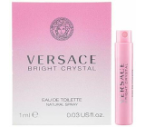 Versace Bright Crystal toaletní voda pro ženy 1 ml s rozprašovačem, vialka