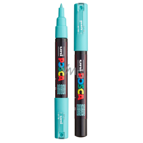 Posca Univerzální akrylátový popisovač 0,7 - 1 mm Azurová, (aqua zelený) PC-1M