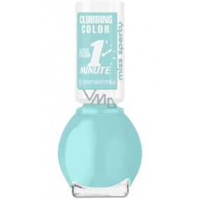 Miss Sporty Clubbing Colour lak na nehty 304 Magical Turquoise 7 ml