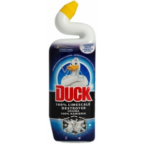 Duck 100% odstraňovač vodního kamene WC tekutý čistič 750 ml