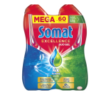 Somat Excellence Duo gel do myčky pro perfektní čistotu a zářivý lesk 60 dávek 2 x 540 ml, duopack