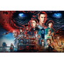 Charm Sterlingové stříbro 925 Stranger Things Žárovky zářící ve tmě - Upside Down, luminozní přívěsek na náramek film