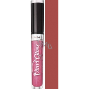 Rimmel London lesk na rty Vinyl Gloss 510 Delirious 5 ml přináší oslnivý lesk