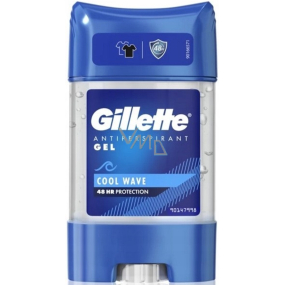 Gillette Cool Wave gel antiperspirant pro muže 70 ml