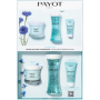 Payot Hydra24+ Creme Glacee hydratační krém pro normální až suchou pleť 50 ml + Essence vyhlazující hydratační voda pro přípravnou péči podkladová 125 ml + Baume En Masque super hydratační povzbuzující maska 15 ml, kosmetická sada 2022