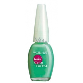 Maybelline Mini Colorama lak na nehty 120 Urban turquoise 7,5 ml