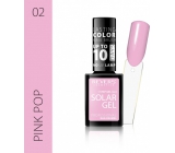 Revers Solar Gel gelový lak na nehty 02 Pink Pop 12 ml