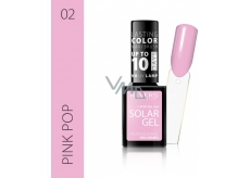 Revers Solar Gel gelový lak na nehty 02 Pink Pop 12 ml