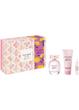 Kate Spade Bloom toaletní voda 100 ml + toaletní voda 7,5 ml + tělové mléko 100 ml, dárková sada pro ženy