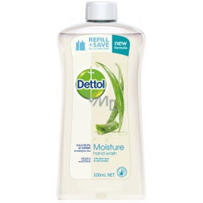 Dettol Aloe Vera hydratační antibakteriální mýdlo náhradní náplň 500 ml