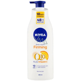 Nivea Q10 Plus Firming Zpevňující tělové mléko pro normální pleť dávkovač 400 ml