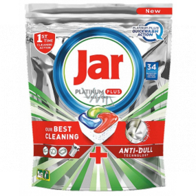 Jar Platinum Plus Quickwash kapsle do myčky nádobí 34 kusů