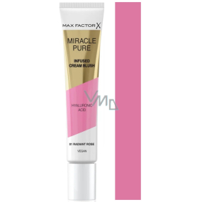 Max Factor Miracle Pure tvářenka 01 Radiant Rose 15 ml