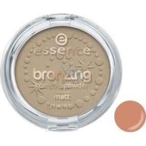 Essence Bronzing Compact Powder Matt pudr 02 odstín 10 g