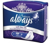 Always Platinum Ultra Night hygienické vložky s křidélky 7 kusů