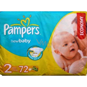 Pampers New Baby Mini 3 - 6 kg plenkové kalhotky 72 kusů