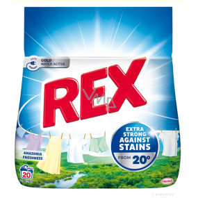 Rex Amazonia Freshness univerzální prací prášek 20 dávek 1,1 kg