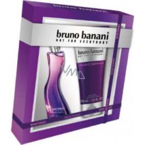 Bruno Banani Magic toaletní voda pro ženy 50 ml + tělové mléko 150 ml, dárková sada