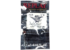 Replay Jeans Original for Him toaletní voda pro muže 1,2 ml, vialka