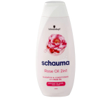 Schauma Rose Oil 2v1 šampon a kondicionér pro těžko rozčesatelné vlasy 400 ml